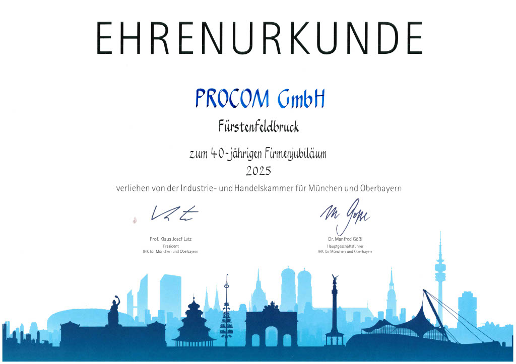 40 Jahre PROCOM